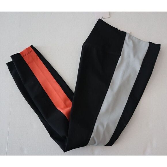 Nike One DD4574-011 Women's Sz S Colorblocked DRI-FIT Mid-Rise 7/8 Leggings - Picture 7 of 9